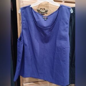 Women's Purple Sleeveless Top